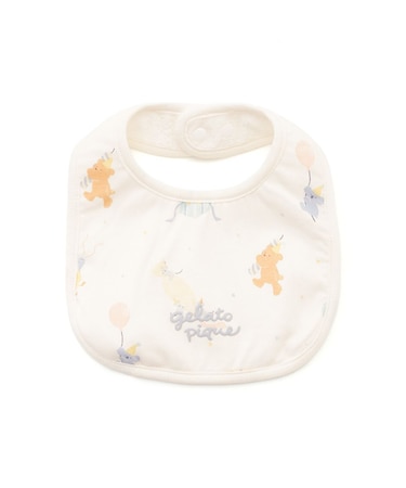 【BABY】オーガニックコットンフェイバリットモチーフ柄スタイ