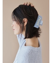カラバリロゴヘアクリップ