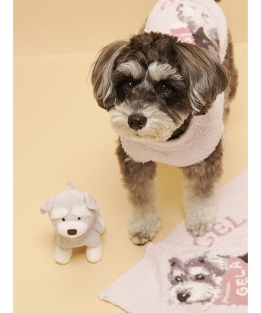【CAT&DOG】マフラーDOGモチーフトイ