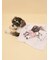 【CAT&DOG】ベビモコシュナウザー柄ブランケット