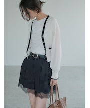 レーストリムショートパンツ