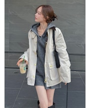 【撥水】【Barbour】ミドルレングスジャケット