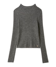 ベーシックシアーリブニット