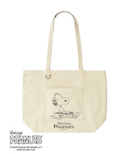 【PEANUTS RECORDS】キャンバストートバッグ