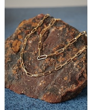 【EVERYDAY PROOF JEWELRY 】 スクエアチェーンチョーカー