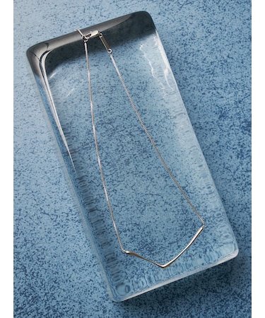 【EVERYDAY PROOF JEWELRY 】Vモチーフネックレス