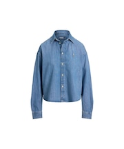 【POLO RALPH LAUREN】CROPPED BOXY DENIM SHIRT