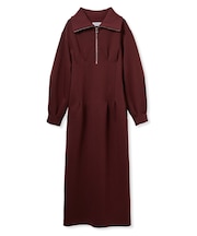 【ONLINE限定】ハーフジップダンボールワンピース