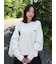 【ONLINE限定カラーあり】emmiロゴスウェットライクニット
