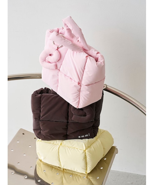 ecoパデットミニショルダーバッグ