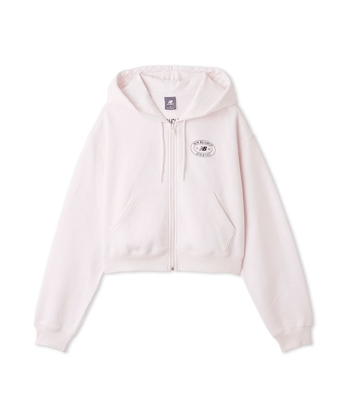 【New Balance for emmi】Reimagined Fleece Full Zip Hoodie