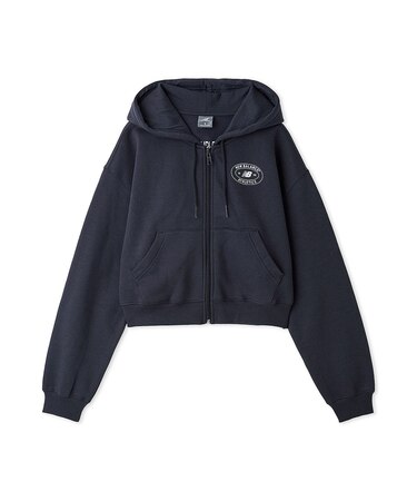【New Balance for emmi】Reimagined Fleece Full Zip Hoodie