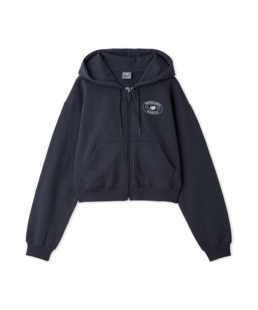 【New Balance for emmi】Reimagined Fleece Full Zip Hoodie