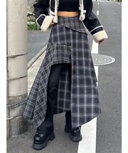 アシンメトリードッキングスカート