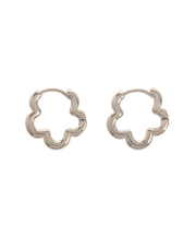 FLOWER HOOP PIERCE