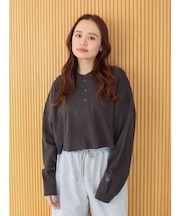 FAITH別注 ヘンリーネックショートロングスリーブTee