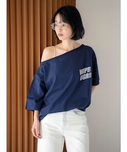 WAIPER別注 オフショルロゴTee