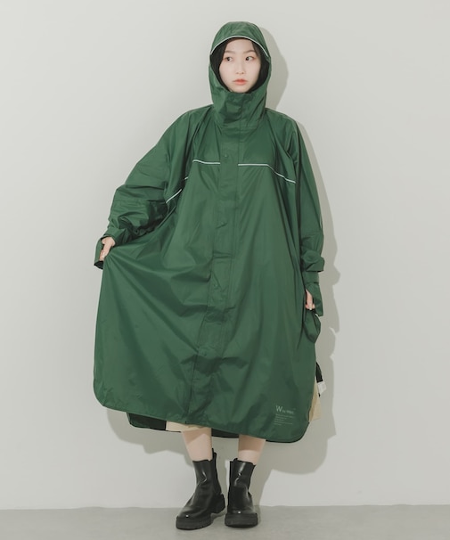 『WEB限定』『ユニセックス』Wpc. バイシクルスリーブポンチョ