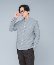 『WEB限定』『XXLサイズあり』『抗菌／消臭』ハイパフォーマンスオックスバンドカラーシャツ