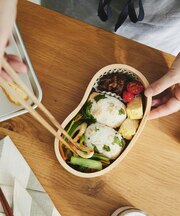 用美 くりぬき弁当箱 ビーンズ