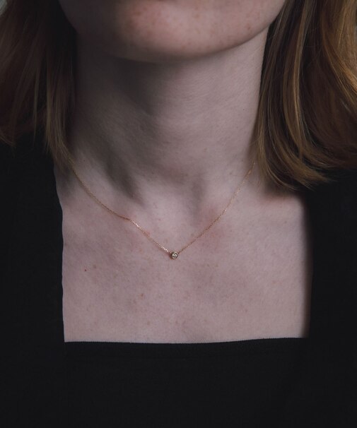 decor『デコール』 18K Dia Necklace0.1ct