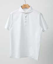 『吸水速乾』LIFE STYLE TAILOR カッタウェイ半袖プルオーバー