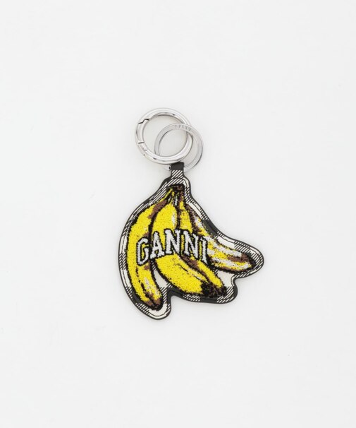 GANNI　Banana Keyring Velvet