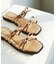 『MADE IN JAPAN』ダブルリボンフラットサンダル