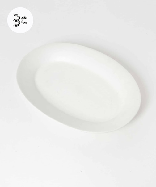 独歩炎×能登デザイン室 オーバルプレート