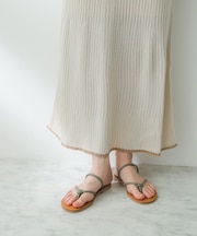 コードトングフラットサンダル