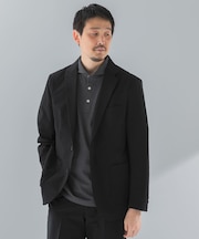 『イージーケア』LIFE STYLE TAILOR シアサッカーコンフォータブルジャケット
