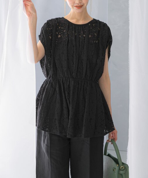 normment BOTANICAL LACE TUNIC