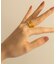 SMELLY so’　double line ring