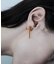 SMELLY so’　asymmetry chain earring