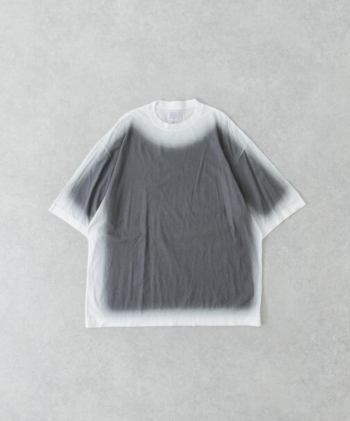 GGG Fade Print Crew-Neck Short-Sleeve T-shirts