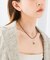 Favorible　Black Pearl Combi Necklace