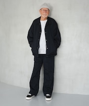 NYLON STRAIGHT PANTS