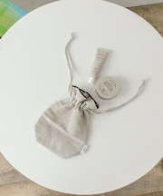 DOORS LIVING PRODUCTS コットンリネンライン巾着S