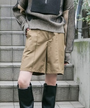 ピンタックショートパンツ