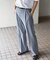 ドレープフレアスラックス