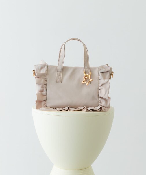 スターチャームフリルミニトートバッグ