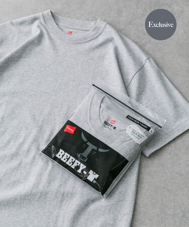 『別注』Hanes×DOORS　BEEFY-T DOORS FIT Short-Sleeve