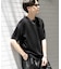 クルーネックニットショートスリーブTシャツ