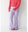 Pippi+Lotta　Flare cotton pants(KIDS)