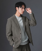 LIFE STYLE TAILOR コーデュロイコンフォータブルジャケット