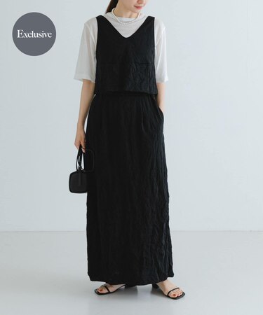 『別注』GGG×URBAN RESEARCH　ワッシャースカート