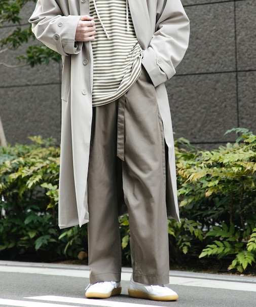 アソートベルテッドストレートパンツ