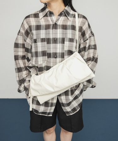 ナイロンギャザーフラップBAG