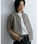 『ユニセックス』『洗濯可』アソートレースオープンカラーシャツ(5分袖)