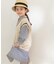 『親子リンク』Vネックニットベスト(KIDS)
